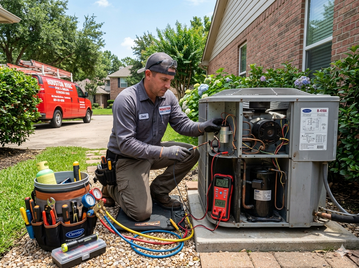 HVAC duct installation